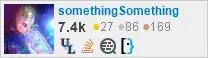 profile for somethingSomething on Stack Exchange, a network of free, community-driven Q&A sites profile for somethingSomething on Stack Exchange, a network of free, community-driven Q&A sites