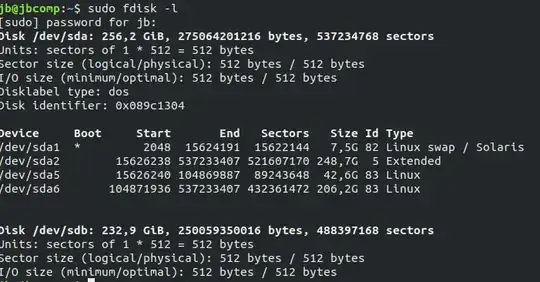 boot/hard drive configuration