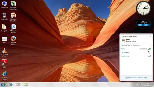connected in Windows 7