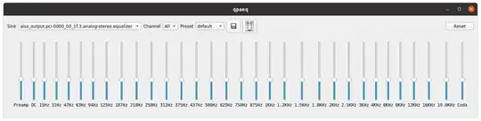 PulseAudio Equalizer