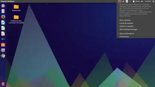 Here is the screenshot of the problem