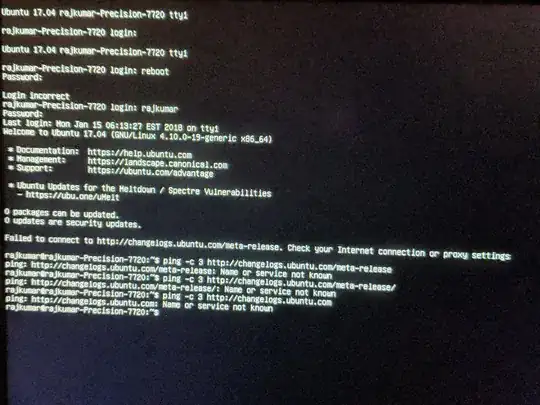 cant connect to ubuntu