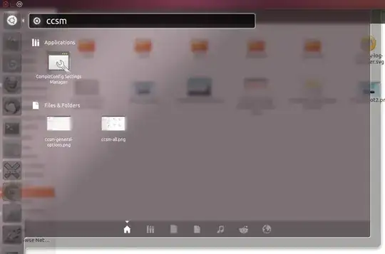 How to open ccsm from Unity Dash