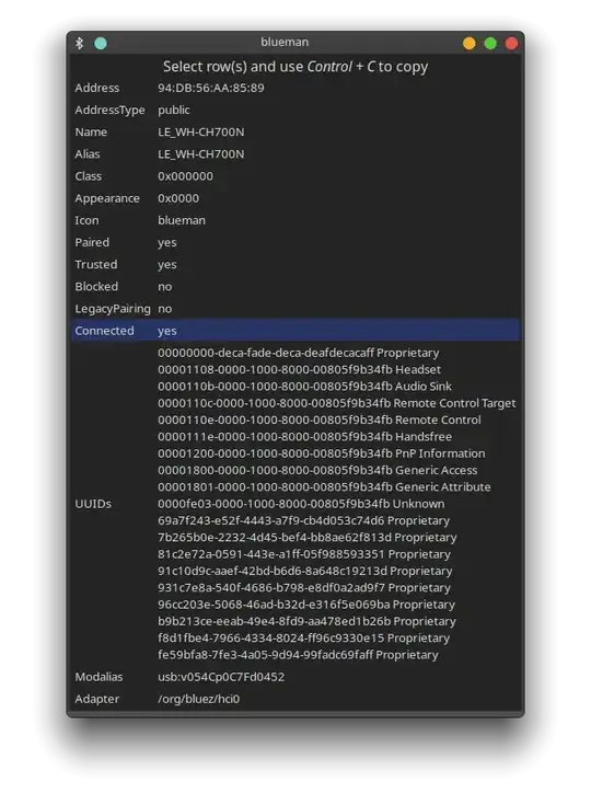 Information of Device