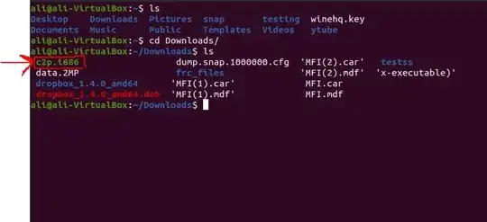 file shown in terminal screenshot - ls color shows it's executable