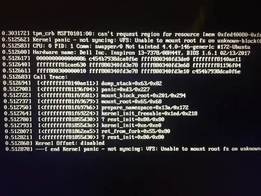 Kernel panic booting 4.4.0.146