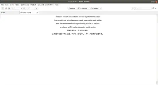 network error in Foxit Reader