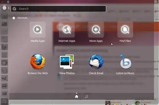 fine dash until typing