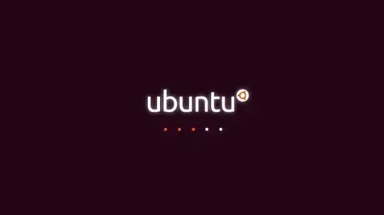 default ubuntu loading screen