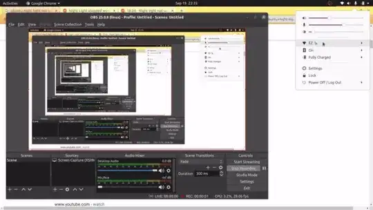 trying to enable night light
