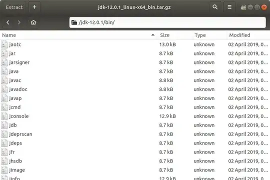 Picture of tarball file.