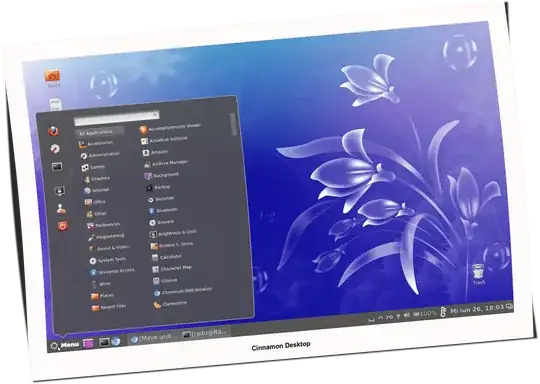 Cinnamon desktop