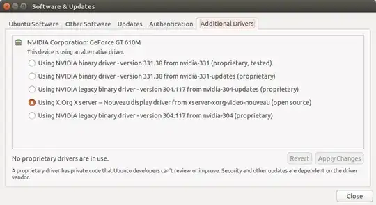 Additional Drivers options