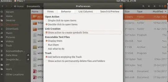 Preferences Dialog
