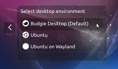select budgie session