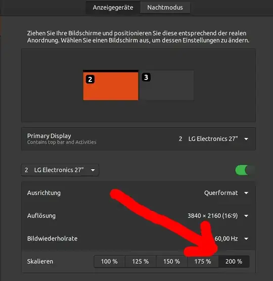 screenshot showing monitors as I want them