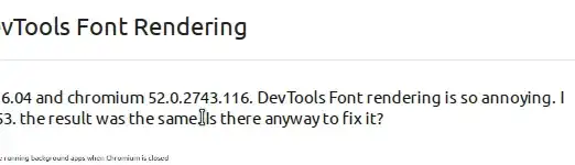 chrome text flickering