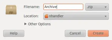 .zip is default compression method in nautilus