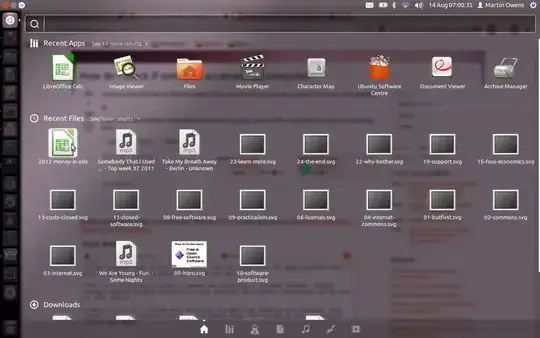 recently used files in unity