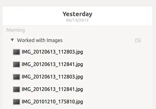 gnome-activity-journal