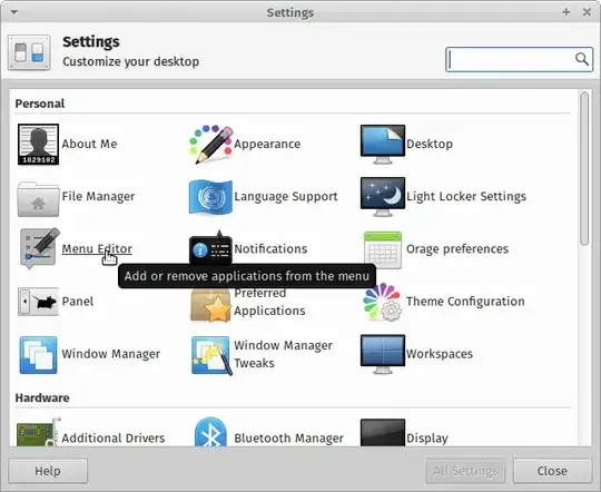 Gnome, Xfce, and Unity settings integration