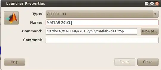 Screeshot of the Launcher Properties