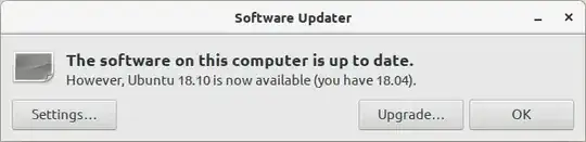 update manager telling me it is all up-to-date