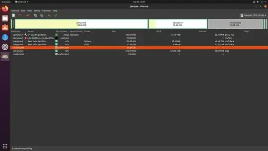 Drive one after install