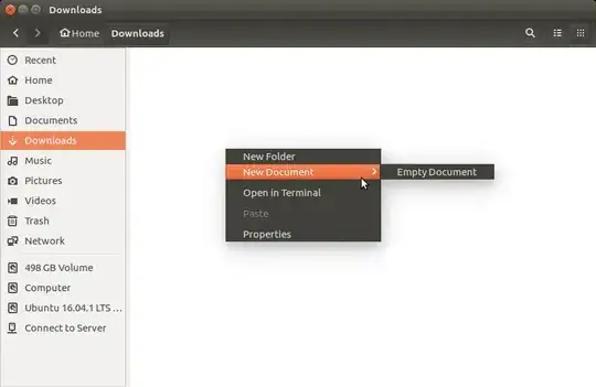 Creating blank text-file in Ubuntu 16.04