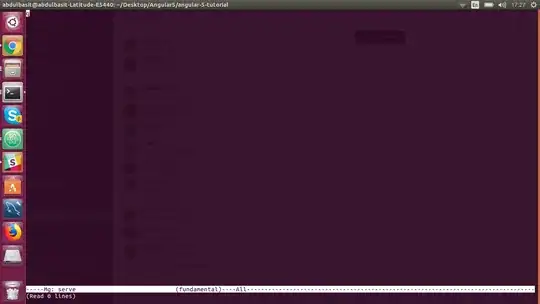 This editor opens after typing the command and pressing enter