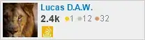 perfil para Lucas D.A.W. en Stack Exchange, una red de sitios gratuitos de preguntas y respuestas impulsados por la comunidad