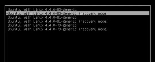 Advanced Options for Ubuntu in GRUB menu (kernels list)