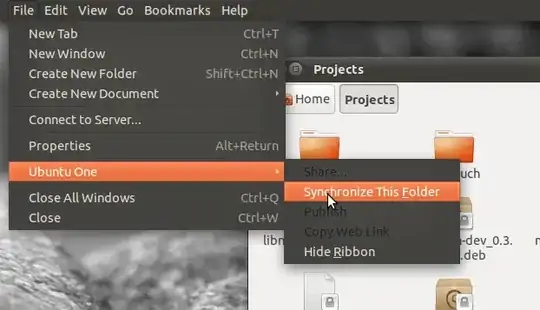 “Synchronize this folder” in the nautilus “File” menu
