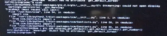 ccsm error