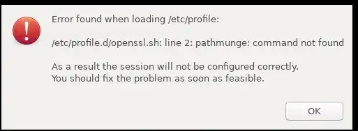 error loading /etc/profile.d/openssh.sh