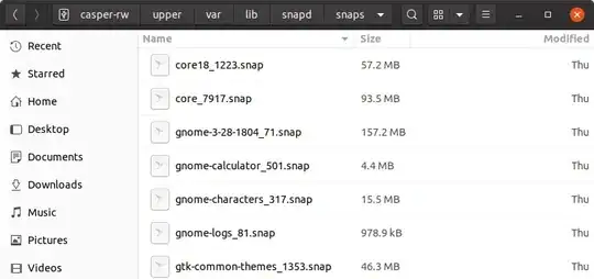 ![contents of mkusb snaps folder