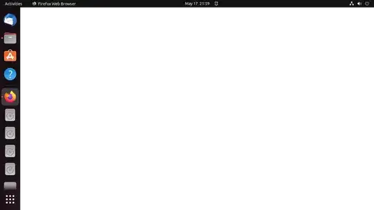 The screen starts to flicker when new apps are opened after opening Firefox.