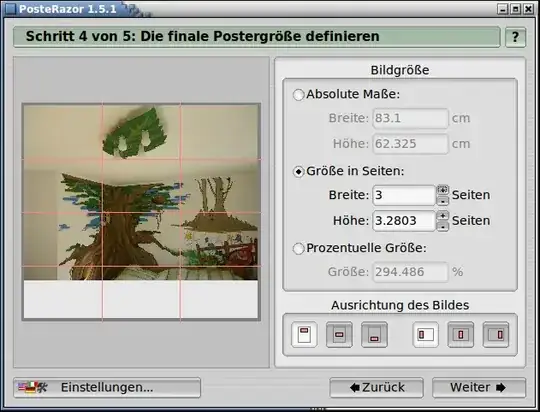 Screenshot of PosteRazor