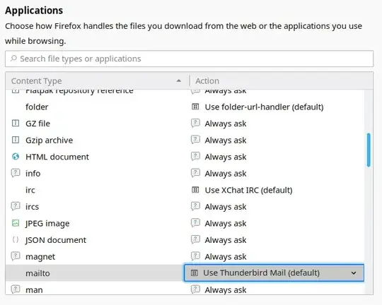 Choose how Firefox handles the files you download from the web or the applications you use while browsing.