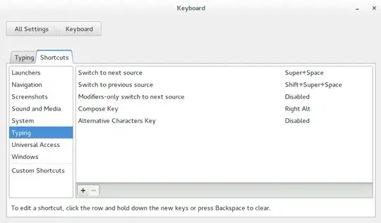 Compose Key setting for gnome