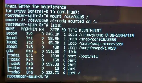 lsblk from command prompt