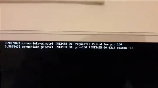 Picture of the error