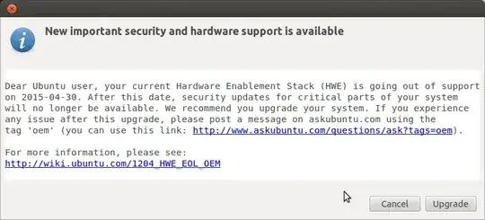 Dear Ubuntu user, your current Hardware Enablement Stack (HWE) is going out of support on 2015-04-30. After this date, security updates for critical parts of your system will no longer be available. We recommend you upgrade your system. If you experience any issue after this upgrade, please post a message on askubuntu.com using the tag 'oem' (you can use this link: http://www.askubuntu.com/questions/ask?tags=oem).For more information, please see: