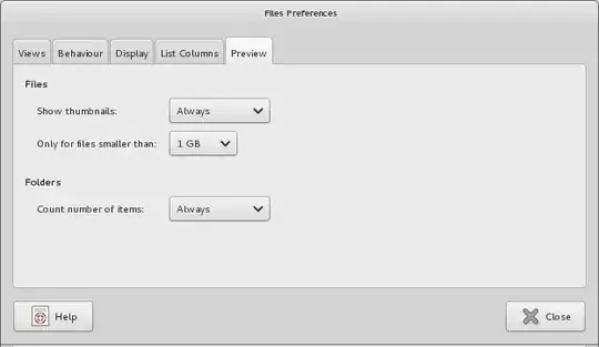 Preferences Dialog