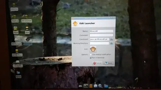 Screenshot of Linux desktop