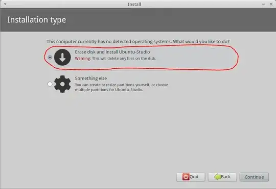 Ubuntu Studio Install Partitioning screen