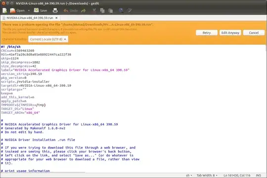 after I run the driver that I download from the official web