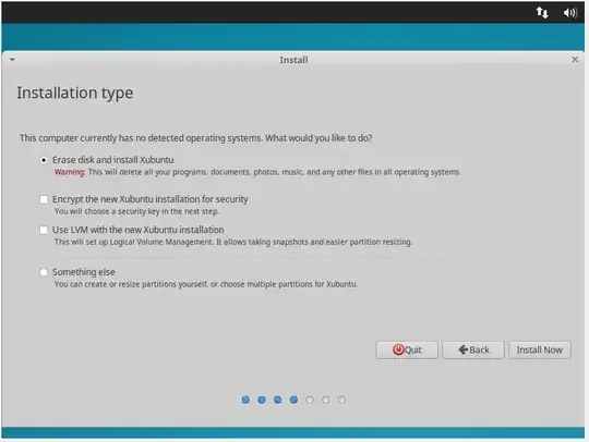 Installation Type Screenshot