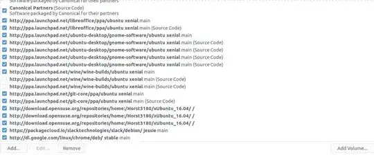 screenshot of sources