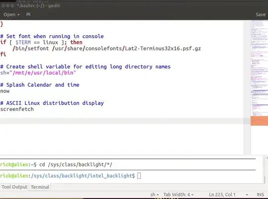 gedit snippets for loop.gif